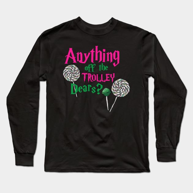 Anything off the trolley Long Sleeve T-Shirt by RayRaysX2